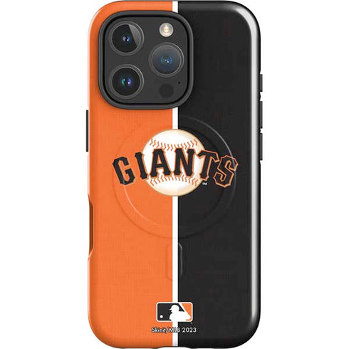 MLB San Francisco Giants Split iPhone 16 Pro Max Magsafe Impact Case